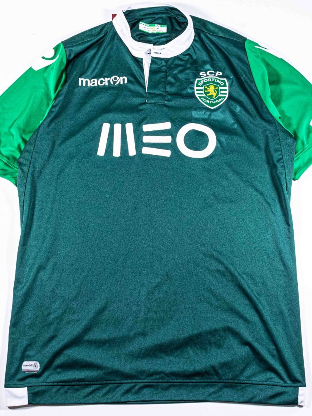 Sporting CP Lisbon Macron 2014 15 European Home Jersey Mens XL Third Kit